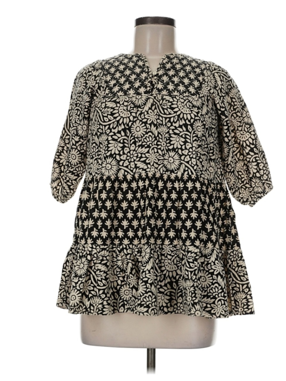 Zara 3/4 Sleeve Blouse Size 6